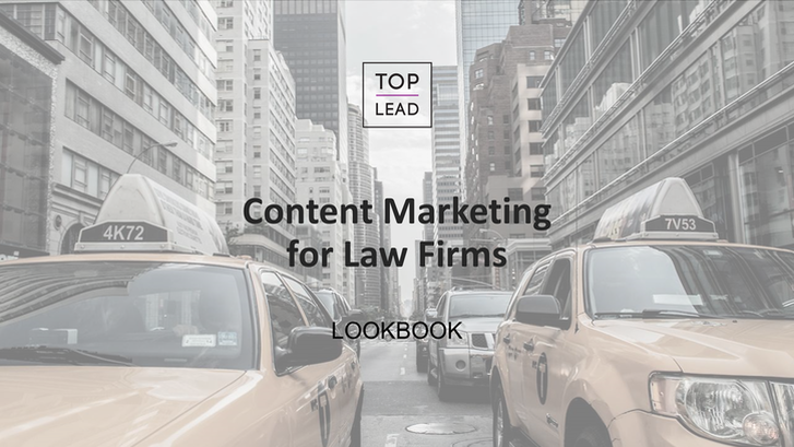 Lookbook. Контент-маркетинг для юридических компаний